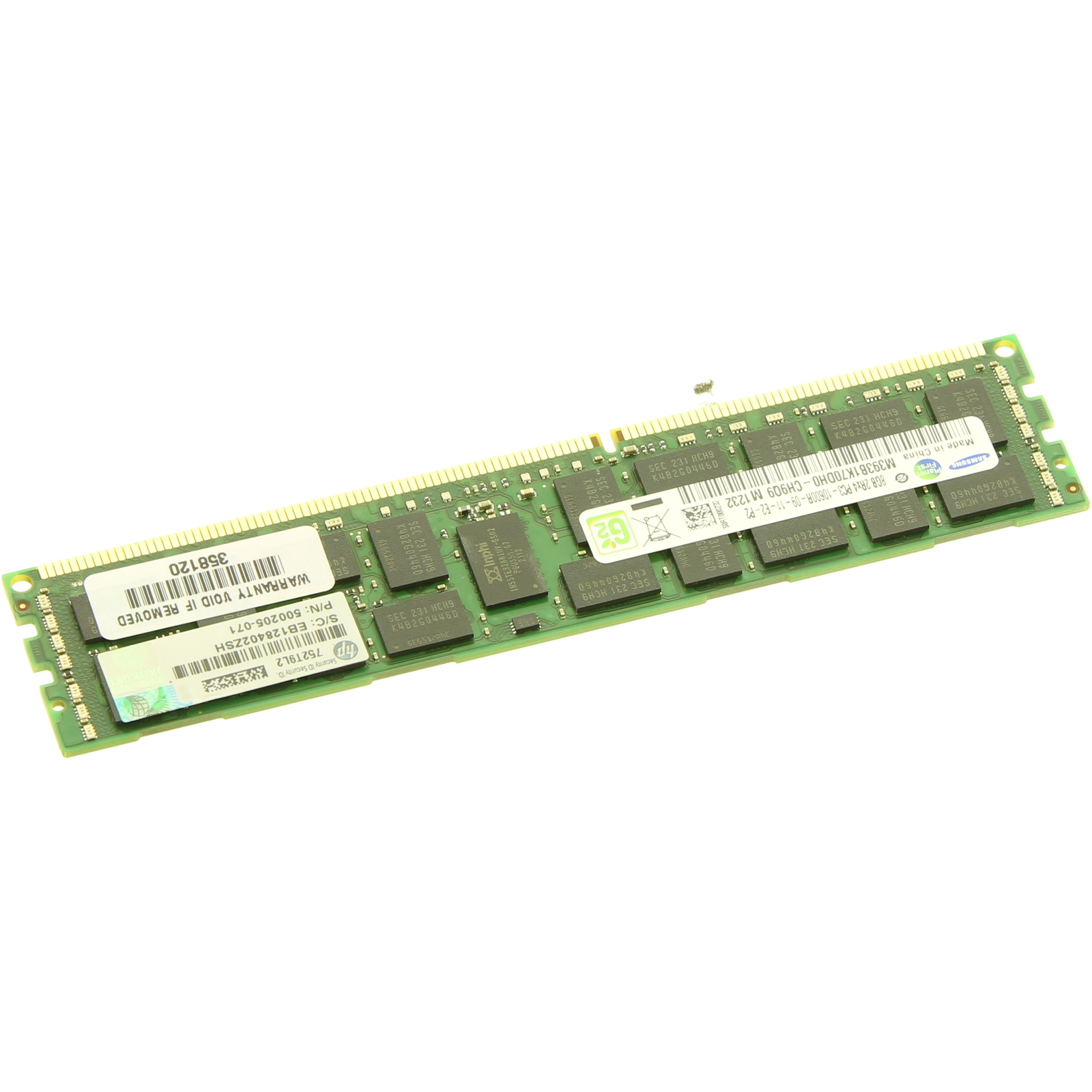 HP DDR3 8GB 1333MHz szerver memória modul (501536-001)