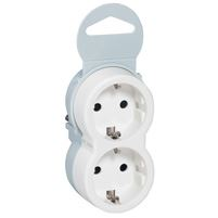 Legrand kettős földelt elosztó gyermekvédelemmel (050655) (050655)