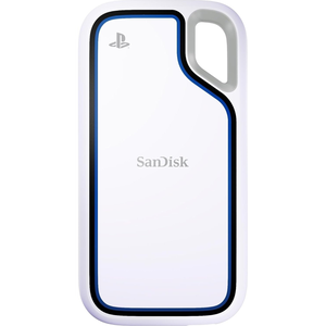 Dysk zewnętrzny SSD SanDisk Extreme Portable for PlayStation 5 2TB Biało-niebieski (SDSSDE62P-2T00-G25)