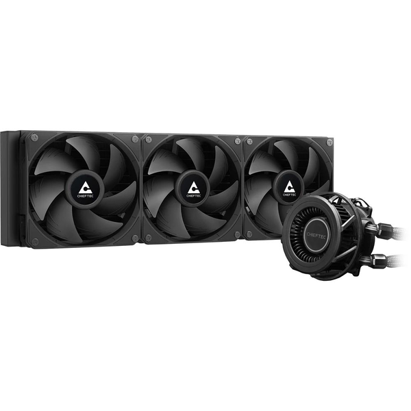 Chieftec CLC-360-VRM-BLK Computerkølesystem Computerkabinet Alt-i-en væskekøler 12 cm Sort