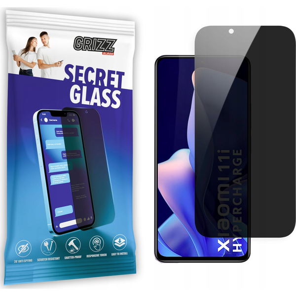  GrizzGlass Szkło prywatyzujące GrizzGlass SecretGlass Xiaomi 11i HyperCharge