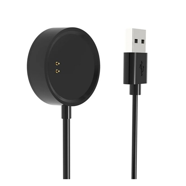 gigapack Töltőkábel USB (mágneses, 100cm) FEKETE Realme Watch " csomagolás" (GP-161740)