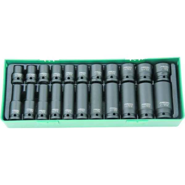 JS.KPL.NAS.IMPACT.22pcs.(1/2"6KT)S03A4122SP SHORT + LONG 10-24mm