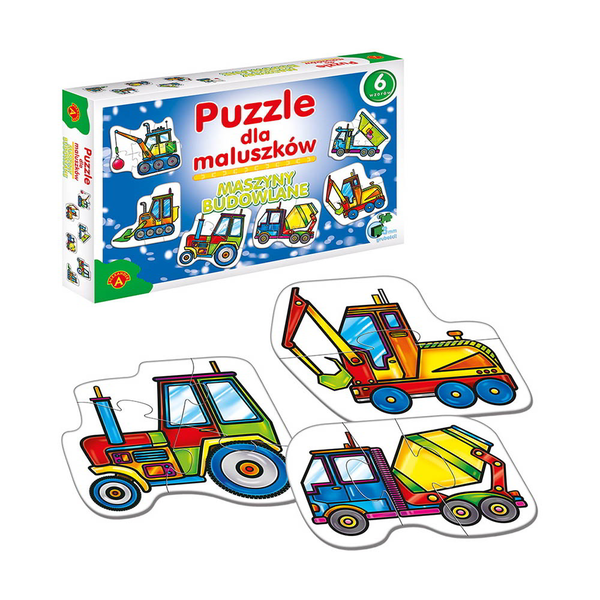 Puzzle Alexander Puzzle pro batolata 27 dílků Puzzle pro batolata Stavební