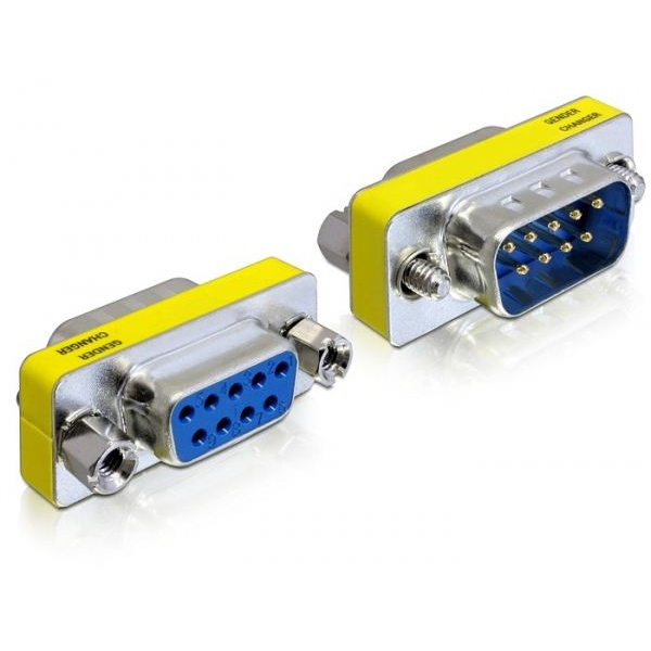 Delock DL65249 Sub-D9 pin male / female adapter (DL65249)