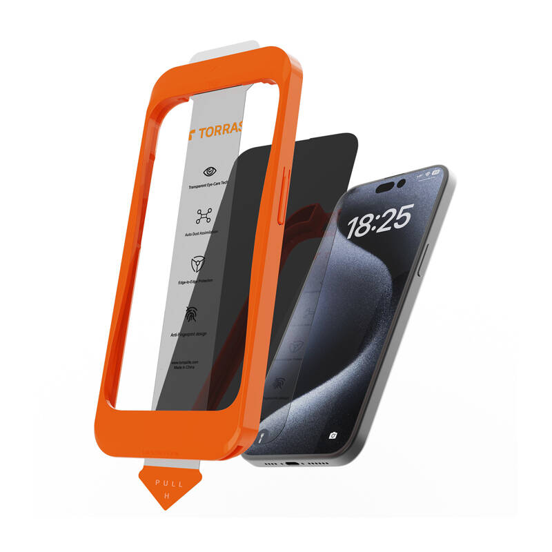 Torras Install Master iPhone 16 Plus Telefon kijelzővédő üveg (X00FX1541)