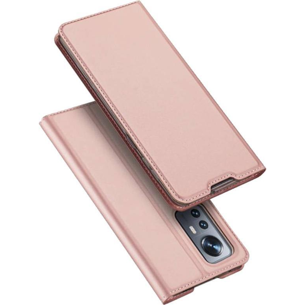 Flipové pouzdro Dux Ducis pro Xiaomi Poco C40, Redmi 10C růžové
