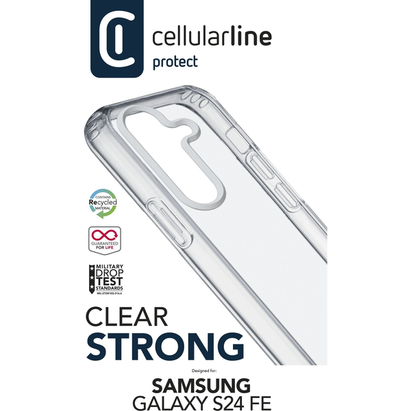 Cellularline 8018080487958 mobiltelefon etui 17 cm (6.7") Cover Transparent