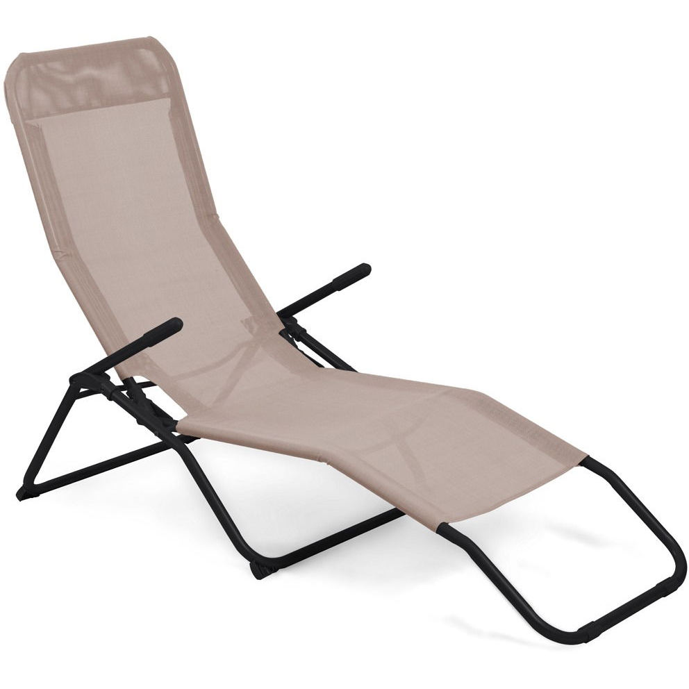 TEXIM Cheese összecsukható nyugágy, bézs (34570132)