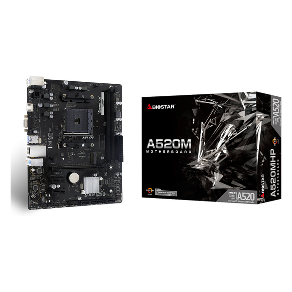 BIOSTAR A520MHP DDR4 AMD AM4 MicroATX Alaplap