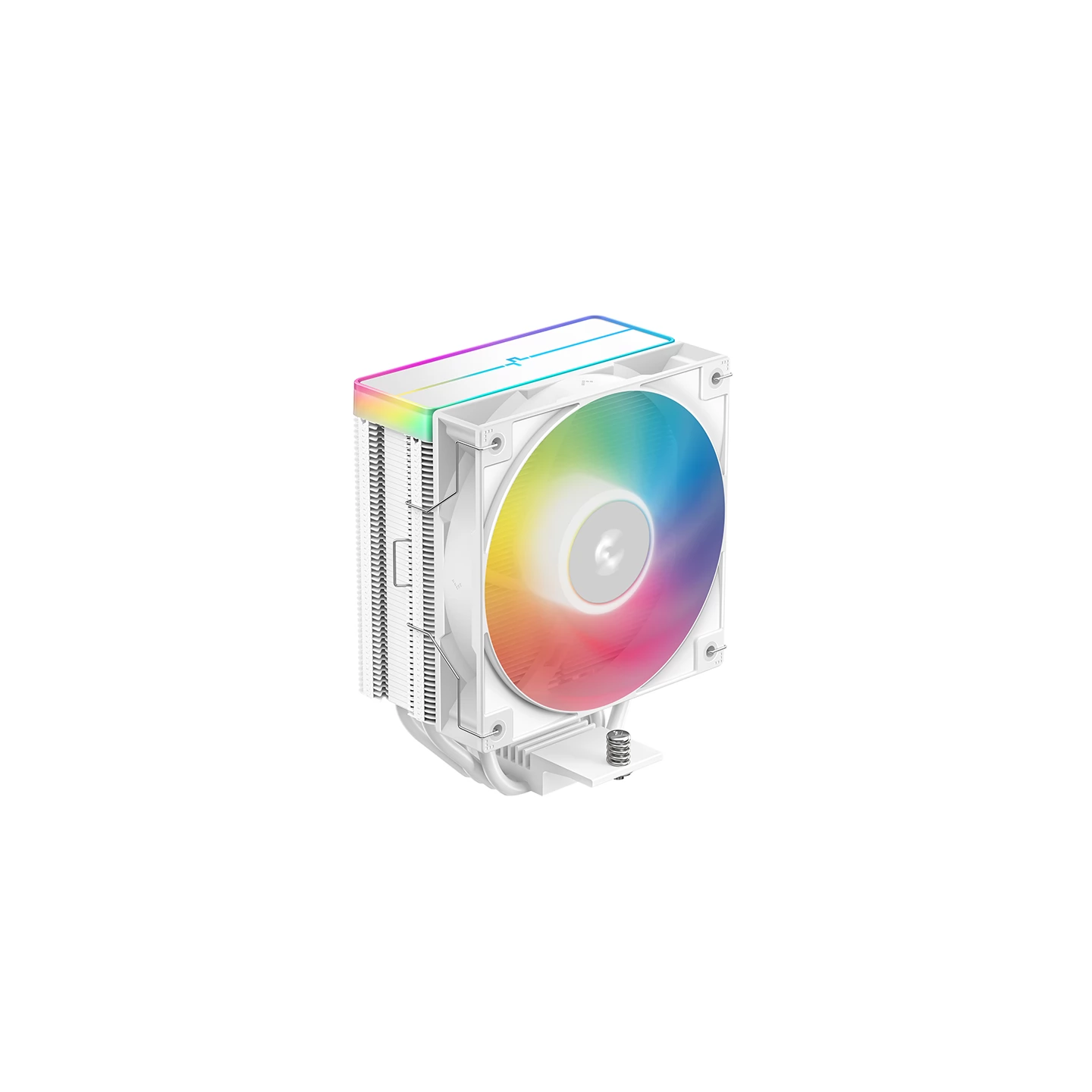 DeepCool AG400 WH Procesor Vzduchový chladič 12 cm Biela 1 kusov (AG400 WH ARGB V2)