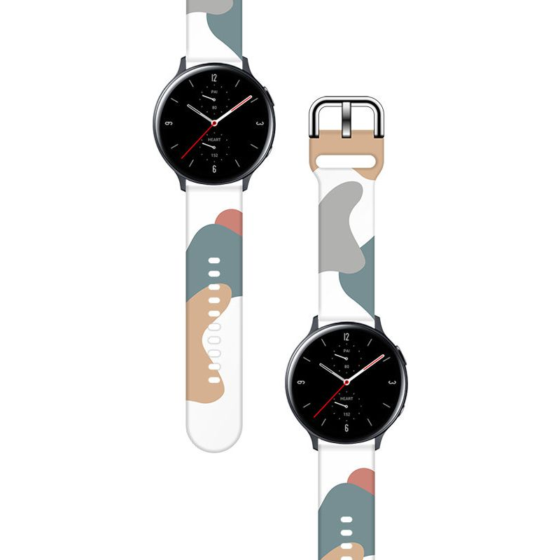 Hurtel Moro Csereszíj Samsung Galaxy Watch 42mm Színes Terepmintás (9145576237250)