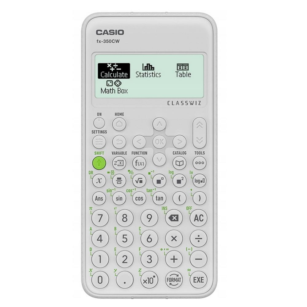 Casio FX-350CW Tudományos Számológép - Fehér (FX-350CW BOX)