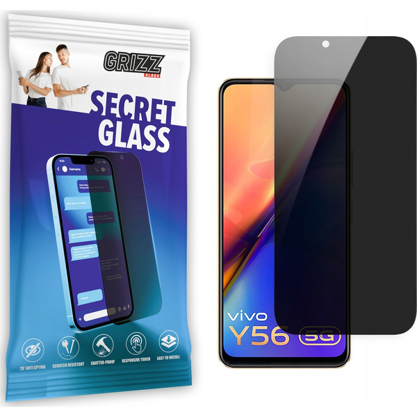  GrizzGlass Szkło prywatyzujące GrizzGlass SecretGlass vivo Y56
