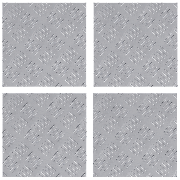 Alumínium lépcső lemezek 4 db Csúszásmentes 30x30 cm