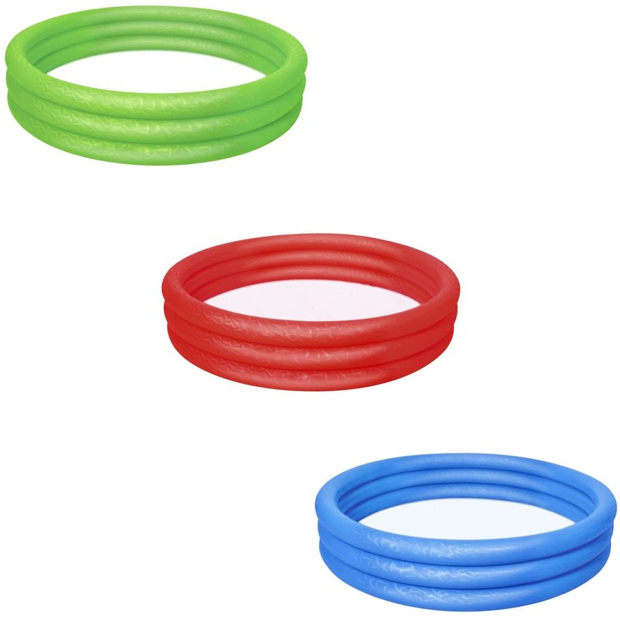 Bestway Felfújható medence, kék, 183×33 cm (6942138915679)