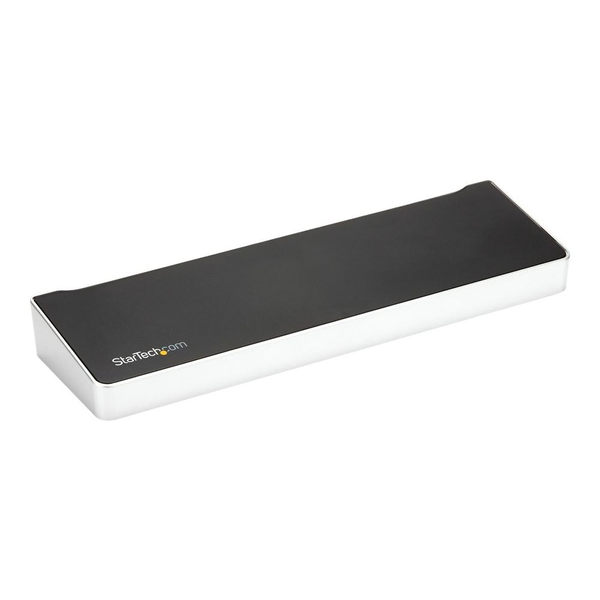 StarTech.com DK30CH2DPPDU dockingstation Ledningsført USB 3.2 Gen 1 (3.1 Gen 1) Type-C Sort, Sølv