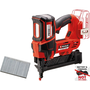Акумулаторен професионален пистолет за пирони Einhell FIXETTO 18/38 S Power X-Change, 18 V, 60 удара/минута, Дължина на пирона 10-38 мм, Регулиране на дълбочината, 500 пирона, Без акумулатор и зарядно устройство в комплекта за доставка