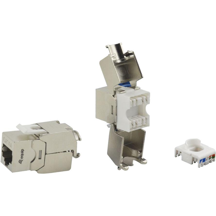 Equip Keystone Jack geschirmt Cat.6A LSA Werkzeugf.8er Set (767222)
