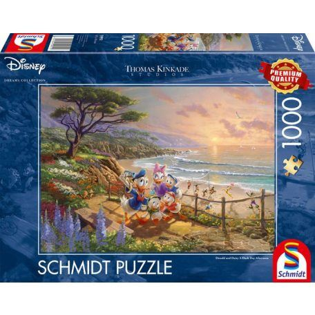 Schmidt Disney Donald & Daisy A Duck Day Afternoon 1000 db-os puzzle (4001504599515) (4001504599515)