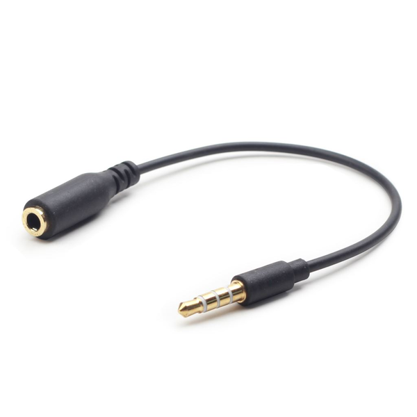 gembird 3,5mm Audio Crossover Adapterkabel, schwarz