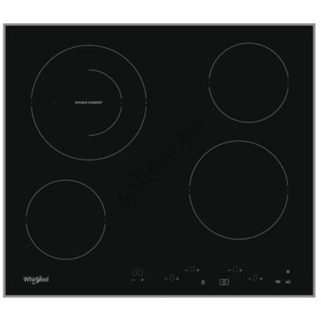Whirlpool AKT 8601 IX Beépíthető üvegkerámia főzőlap - Fekete/Inox (AKT8601IX)