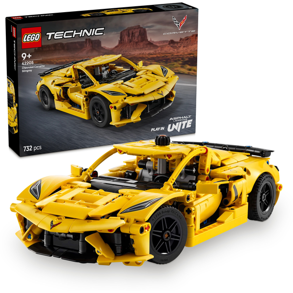 LEGO TECHNIC CHEVROLET CORVETTE STINGRAY 42205