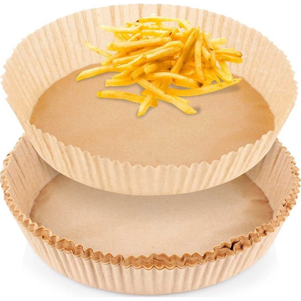 50 db-os eldobható Air Fryer/fritőz sütőpapír, 20 x 4,5 cm (Ori_279011)