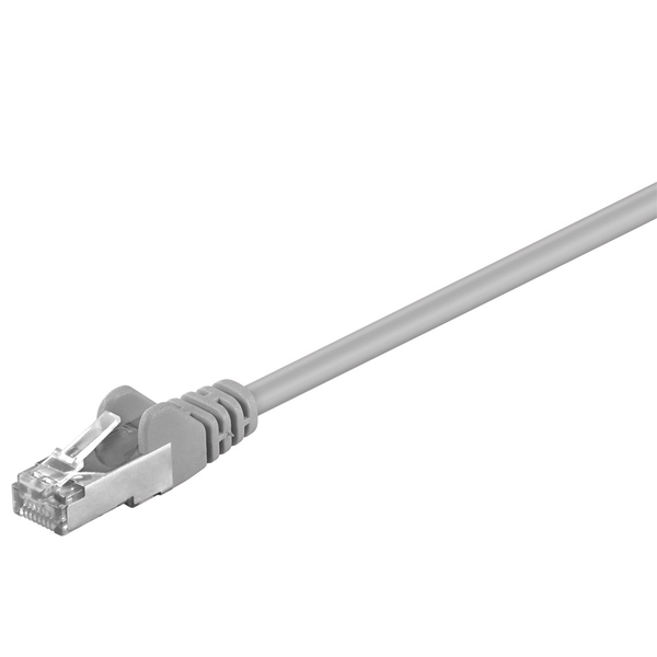 Goobay SF/UTP CAT5e Patch kábel 1m - Szürke