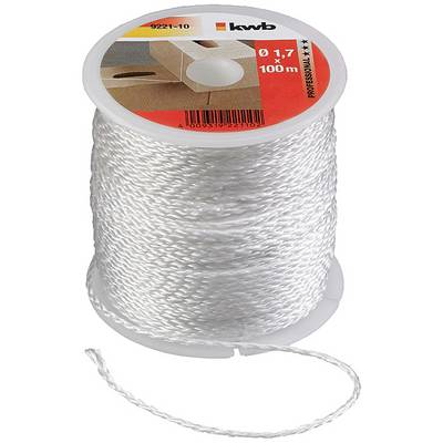 KWB Kőműves zsinór 1,7 mm Fehér 100 m (922110)