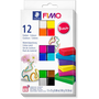 Staedtler Fimo PLASTICKÁ HMOTA 12 barev BASIC