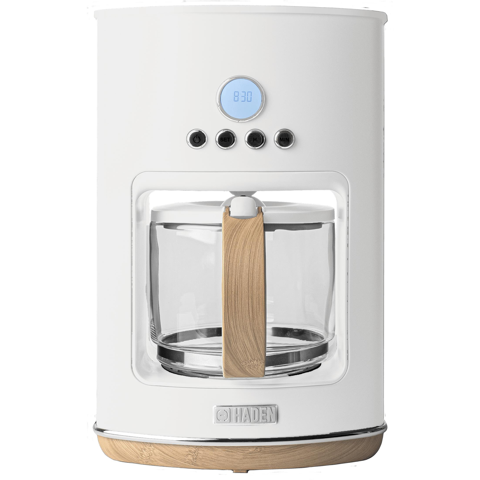 Haden Dorchester White - white coffee machine 1,5 l (210036)