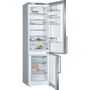 Bosch Serie 6 KGE398IBP хладилник с фризер Свободно стоящ 343 Д B Неръждаема стомана
