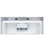 Bosch Serie 6 KGE398IBP хладилник с фризер Свободно стоящ 343 Д B Неръждаема стомана