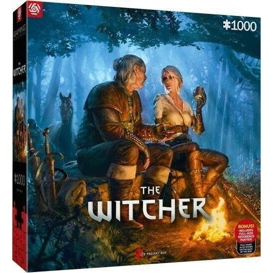 GOOD LOOT GAMING PUZZLE: Zaklínač (Wiedźmin) Cesta Ciri 1000 dílků