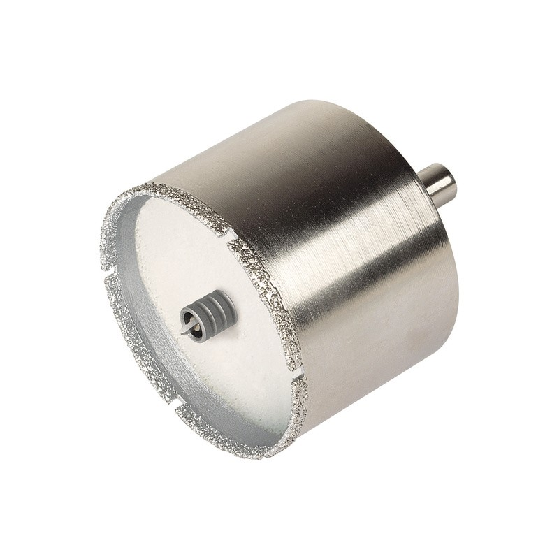 Wolfcraft Ceramic Fúrókorona, gyémánttal bevont, beépített vizező szivacs, 53 mm (WF5929000)