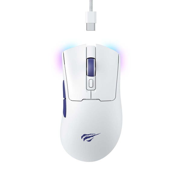 Havit MS966WB Wireless Gaming Egér 7 gomb - Fehér