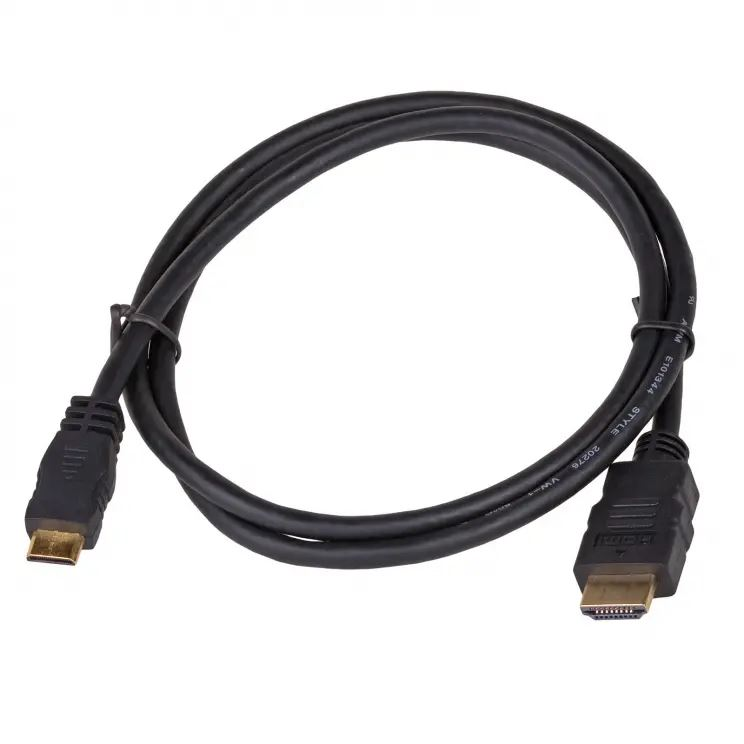Akyga HDMI - mini-HDMI kábel 1m fekete (AK-HD-10M) (AK-HD-10M)