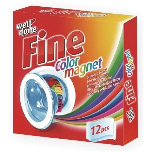 Well Done Fine Color Magnet színvédő kendő 12 db (5998466112342) (5998466112342)