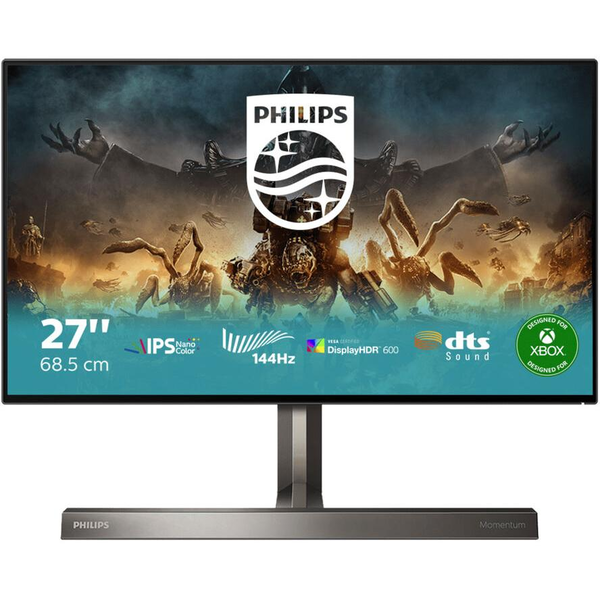Philips 279M1RV/00 LED display 68,6 см (27") 3840 x 2160 пиксела 4K Ultra HD Черен