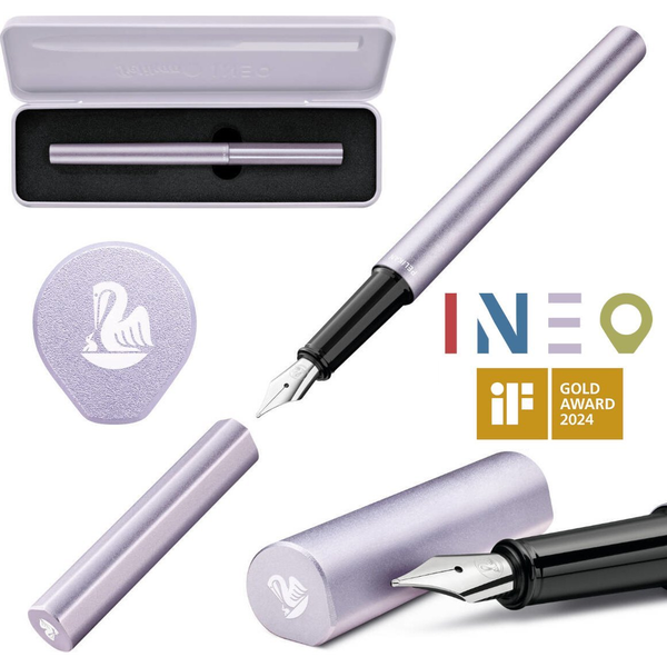 Pelikan Füllhalter Ineo Element P6 Metall-Etui Lila-Violett