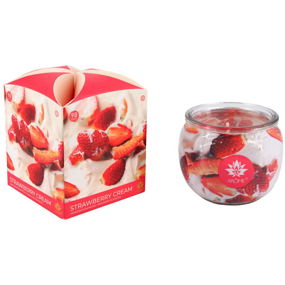 ARÔME Strawberry Cream, 12 ks (8595717317807)