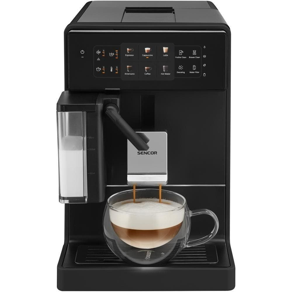 Sencor SES 9300BK automata kávéfőző fekete (SES 9300BK)