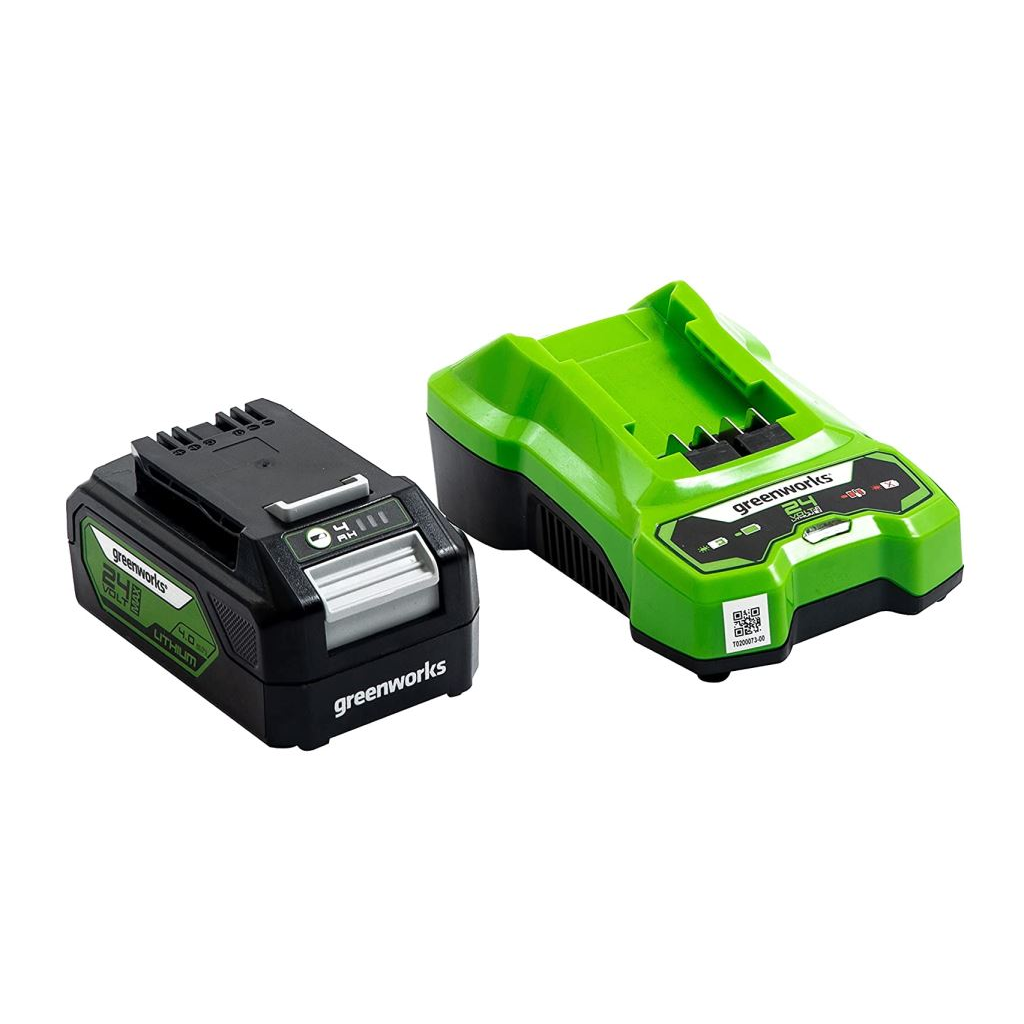 Greenworks GSK24B4 24V indulókészlet, 4Ah akku és 2Ah töltő (2936507-GW) (2936507-GW)