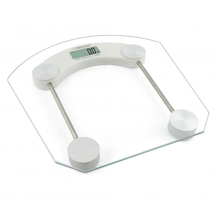 Esperanza Pilates fürdőszobai mérleg fehér (EBS008W) (EBS008W)