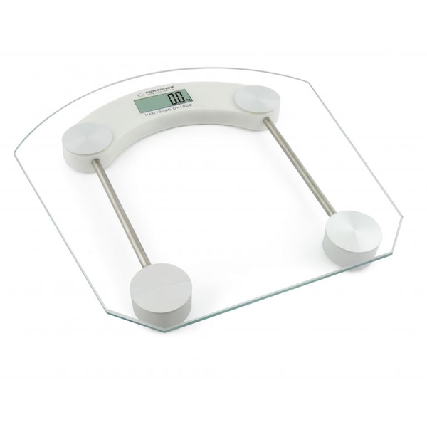 Esperanza Pilates fürdőszobai mérleg fehér (EBS008W)