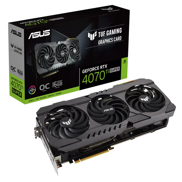 ASUS TUF Gaming TUF-RTX4070TIS-O16G-OG-GAMING NVIDIA GeForce RTX 4070 Ti SUPER 16 GB GDDR6X