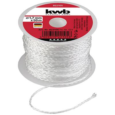 KWB Kőműves zsinór 1,7 mm Fehér 50 m (922105)