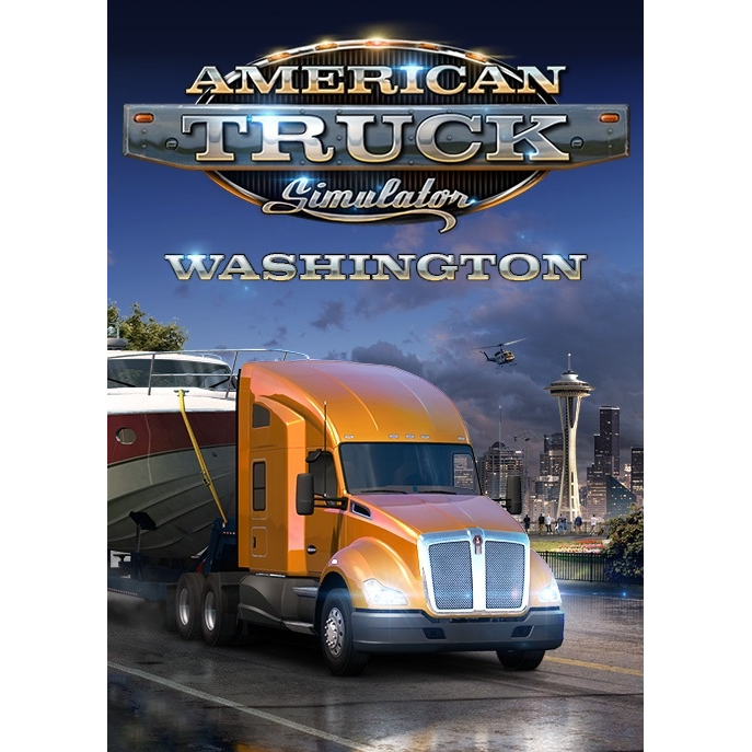 American Truck Simulator - Washington (PC - Steam elektronikus játék licensz)