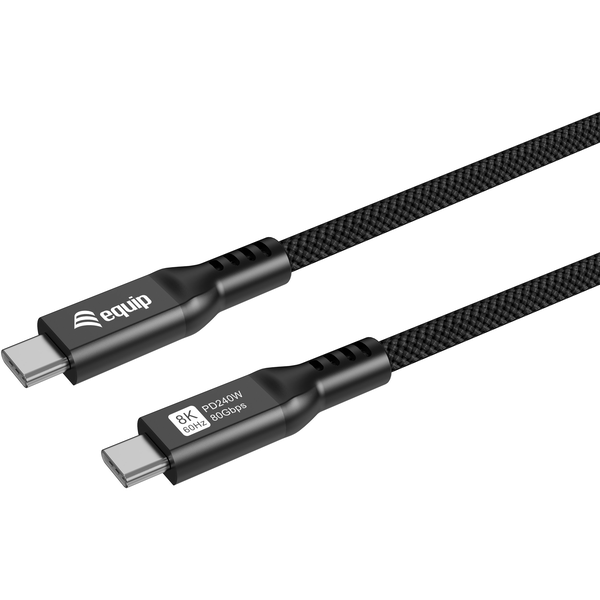Equip 128442 cabo USB USB4 Gen 4x2 2 m USB C Preto